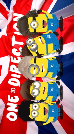 hoesje Minions mashup One Direction 1D