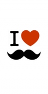 hoesje I love Moustache