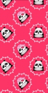hoesje Pink Panda