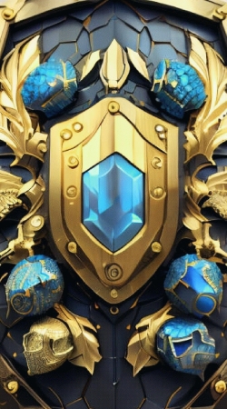 hoesje Shield Gold