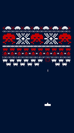 hoesje Space Invaders
