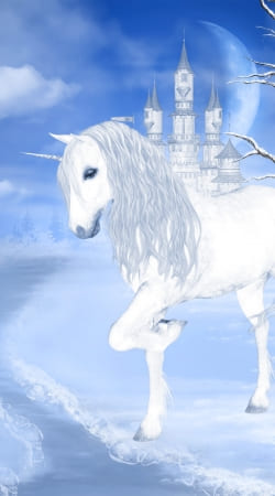hoesje The White Unicorn