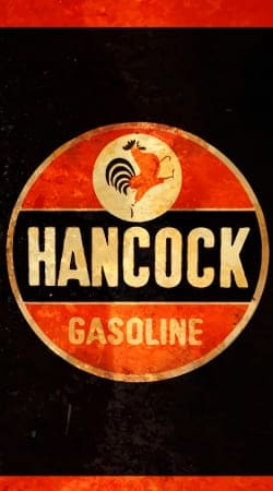 hoesje Vintage Gas Station Hancock