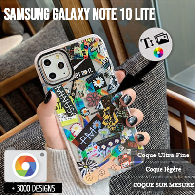 Hoesje Samsung Galaxy Note 10 Lite / M60S / A81 met foto's baby