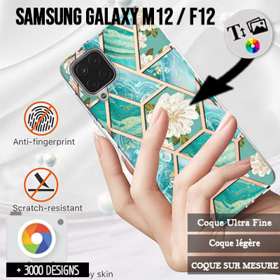 Hoesje Samsung Galaxy M12 / F12 met foto's baby