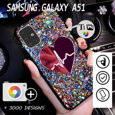 Hoesje Samsung Galaxy a51 met foto's baby