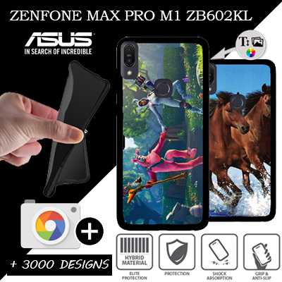 Softcase Asus Zenfone Max Pro M1 ZB602KL met foto's baby