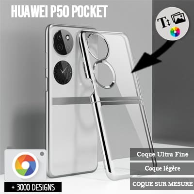 Hoesje HUAWEI P50 Pocket met foto's baby