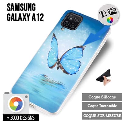 Softcase Samsung Galaxy A12 met foto's baby