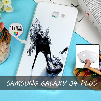 Softcase Samsung Galaxy J4+ met foto's baby
