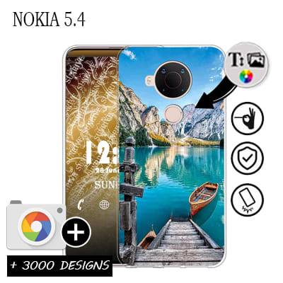 Hoesje Nokia 5.4 met foto's baby