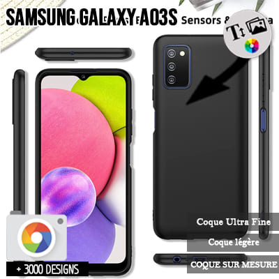 Hoesje Samsung Galaxy A03s met foto's baby