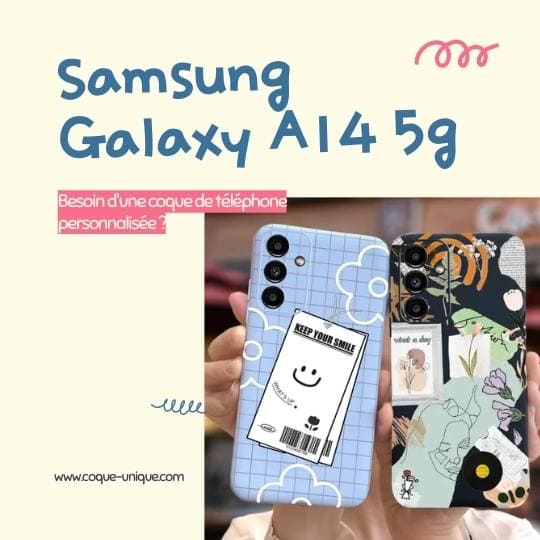 Hoesje Samsung Galaxy A14 5g met foto's baby