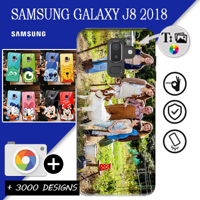 Hoesje Samsung Galaxy J8 2018 met foto's baby