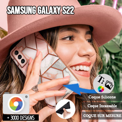 Softcase Samsung Galaxy S22 met foto's baby