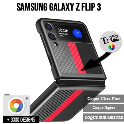 Hoesje Samsung Galaxy Z Flip 3 met foto's baby