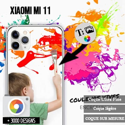 Hoesje Xiaomi Mi 11 met foto's baby