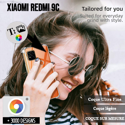 Hoesje Xiaomi Redmi 9C met foto's baby