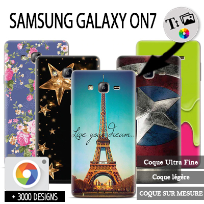 Hoesje Samsung Galaxy On7 met foto's baby