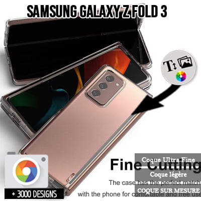 Hoesje Samsung Galaxy Z Fold 3 met foto's baby