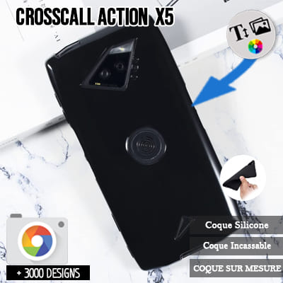 Softcase Crosscall Action x5 met foto's baby
