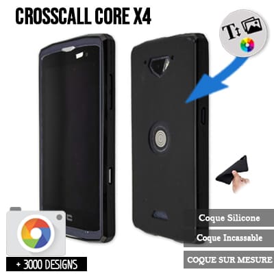 Softcase Crosscall Core X4 met foto's baby