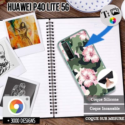 Softcase HUAWEI P40 Lite 5G / Honor 30s / Nova 7 se met foto's baby
