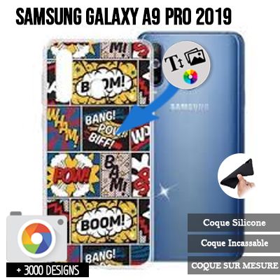 Softcase Samsung Galaxy A9 Pro 2019 / Samsung Galaxy A8s met foto's baby
