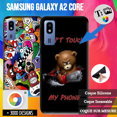 Softcase Samsung Galaxy A2 Core met foto's baby