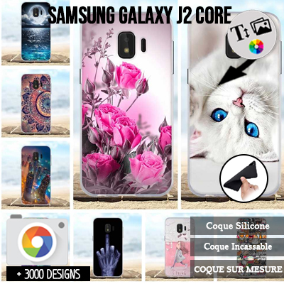 Softcase Samsung Galaxy J2 Core met foto's baby
