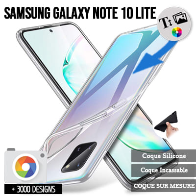 Softcase Samsung Galaxy Note 10 Lite / M60S / A81 met foto's baby