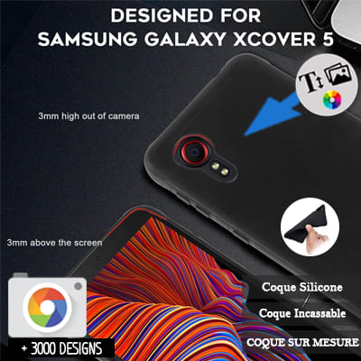 Softcase Samsung Galaxy XCover 5 met foto's baby