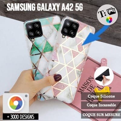 Softcase Samsung Galaxy A42 5g met foto's baby