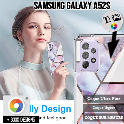 Hoesje Samsung Galaxy A52s met foto's baby