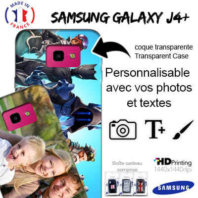 Hoesje Samsung Galaxy J4+ met foto's baby