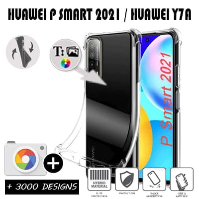 Softcase Huawei P Smart 2021 / Y7A met foto's baby