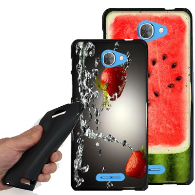 Softcase Alcatel One Touch Pop 4s met foto's baby