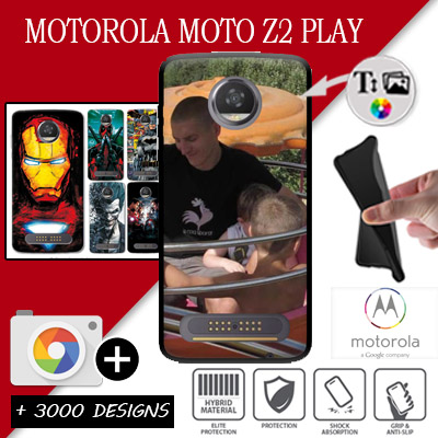 Softcase Motorola Moto Z2 Play met foto's baby