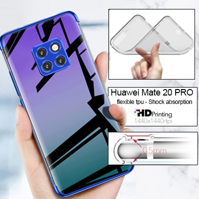 Softcase Huawei Mate 20 Pro met foto's baby