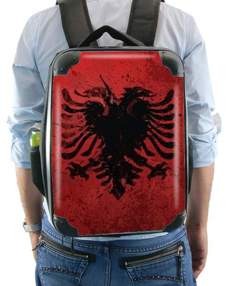  Albanie Painting Flag voor Rugzak