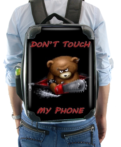  Don't touch my phone voor Rugzak