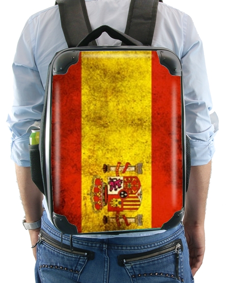  Flag Spain Vintage voor Rugzak