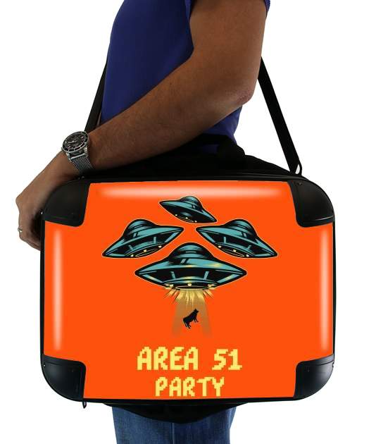 Area 51 Alien Party voor Laptoptas