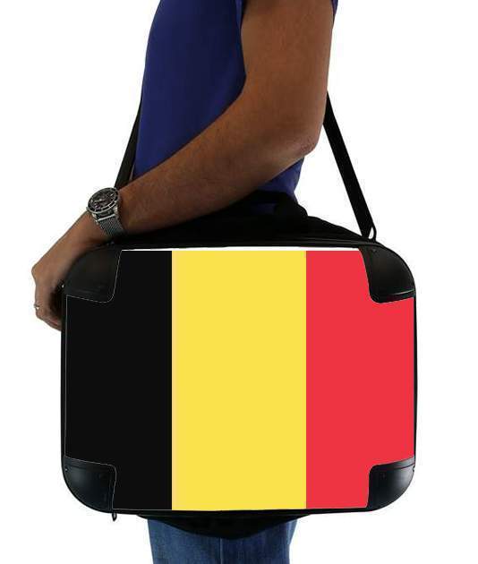  Belgium Flag voor Laptoptas