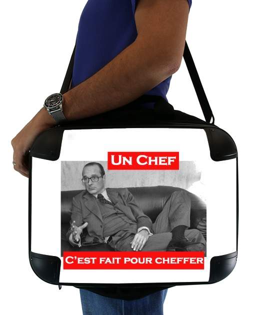  Chirac Un Chef cest fait pour cheffer voor Laptoptas