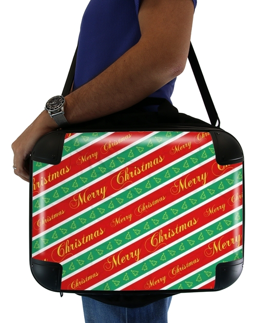  Christmas Wrapping Paper voor Laptoptas