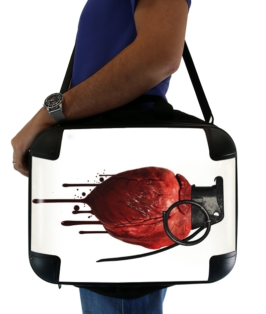  Heart Grenade voor Laptoptas