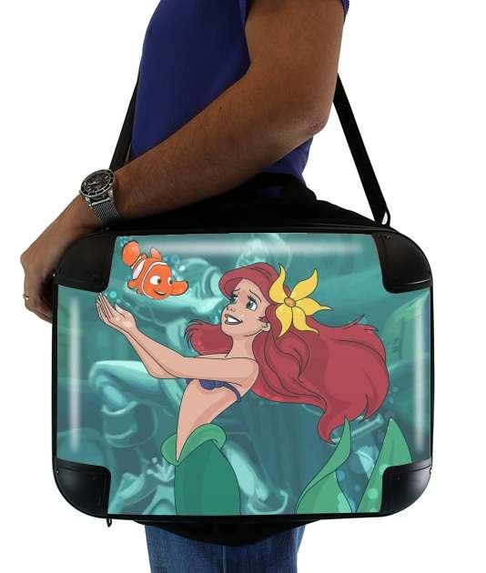  Disney Hangover Ariel and Nemo voor Laptoptas