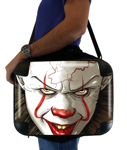  Evil Clown  voor Laptoptas