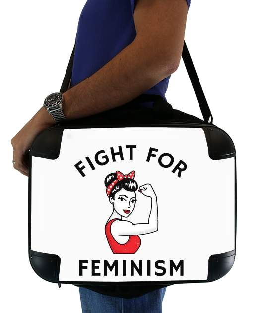  Fight for feminism voor Laptoptas